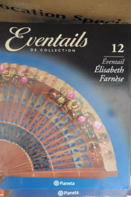Magazine n°12 seul - Eventails de Collection Planeta Eventail Elisabeth Farnèse