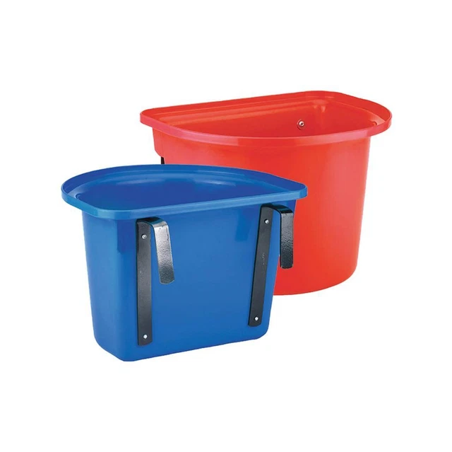 Mangiatoia a staffe in plastica con manico in ferro