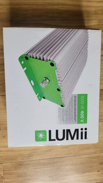 LUMII 400V 1000W BALLAST High Performing Electronic Ballast Grow Room Hydro