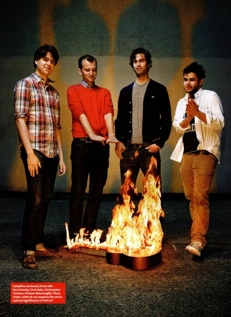 Vampire Weekend (2009 Photo Shoot) - Mini Poster/Magazine Clipping
