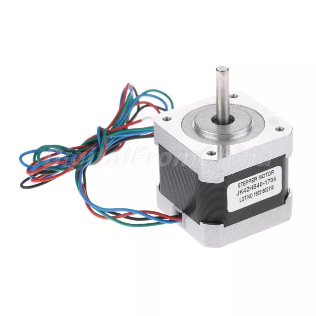 NEMA17 40mm Hybird Stepper Motor 2 Phase 4 Wire For Industries Engraving Printer