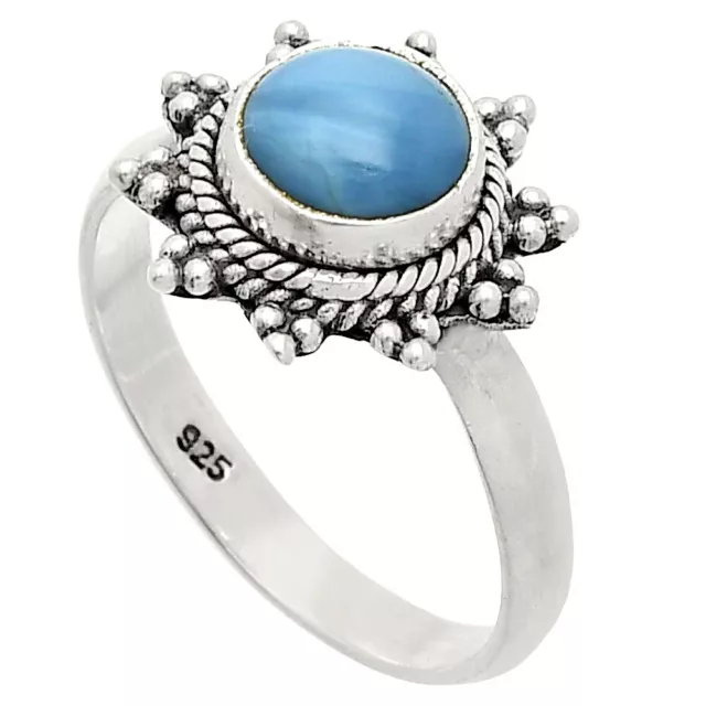 NATURAL OWYHEE OPAL 925 Sterling Silver Ring s.7.5 Jewelry R-1095 $10. ...