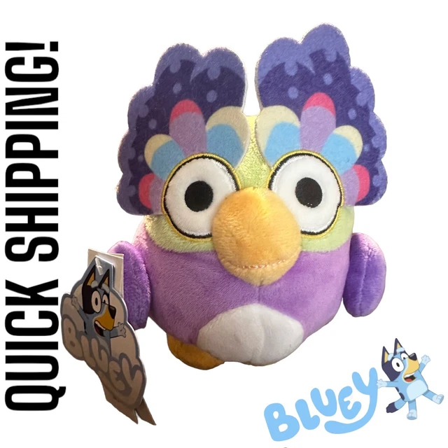 7& CHATTERMAX PLUSH doll BLUEY FRIENDS soft TOY BIRD plushie NEW WITH