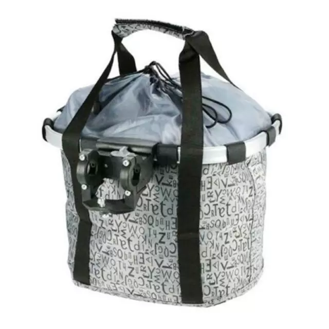 Bike Front Basket Folding Cat Dog Pet Carrier Detachable Bicycle Handlebar Bag