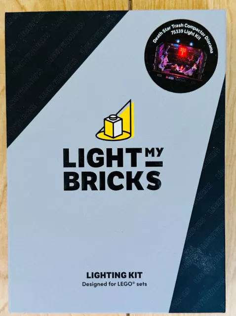 Lego Todesstern Müllverdichter Diorama 75339 Licht Kit Light My Bricks NEU 2