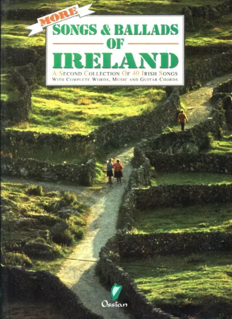 More Songs & Ballads Of Ireland Music Book Piano/Vocal/Guitar/Chords New On Sale