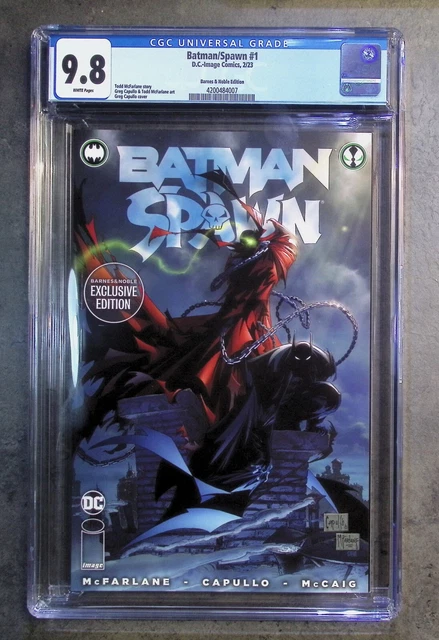 Batman Spawn #1 (2023 DC/ Image Comics) Barnes & Noble Variant CGC 9.8