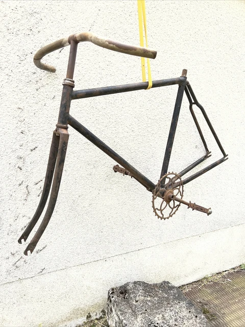 Pédales De Vélo De Course Peugeot Années 1930 - Acier Aluminium Vintage