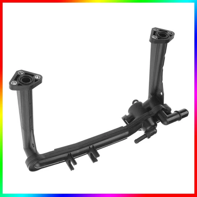 For Jaguar Land Rover 3.0L Supercharged V6 Rear Coolant Water Heater Pipe+Sensor