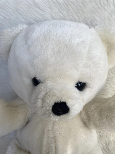 VINTAGE DAKIN WHITE Cuddles Plush Teddy Bear 1979 14 40 00 PicClick CA vintage-dakin-white-cuddles-plush-teddy-bear-1979-14-40-00-picclick-ca