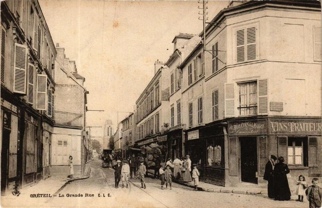 CPA AK CRETEIL La Grande Rue (600417)