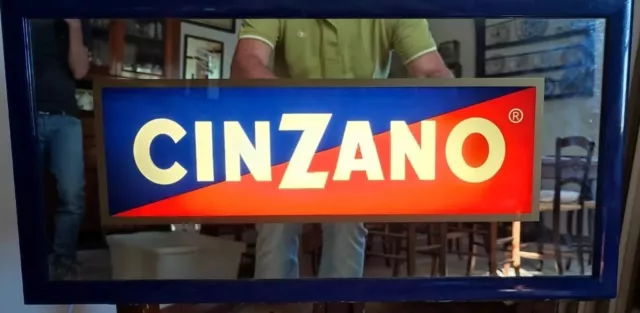 Cinzano Insegna Specchio Luminosa