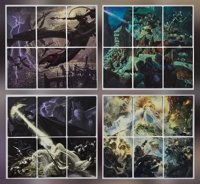 MTG TALES OF Middle-Earth LOTR COMPLETE Scene Art Card Set- 24 cards $14.29  - PicClick