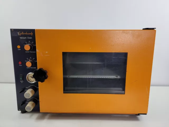Gallenkamp Laboratory Vacuum Oven App No. 2350 F 01 CN 0VL 570 010J Faulty