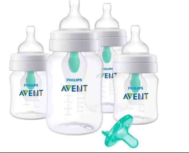 Philips Avent Anti-colic Baby Bottle with AirFree Vent Newborn Gift Set