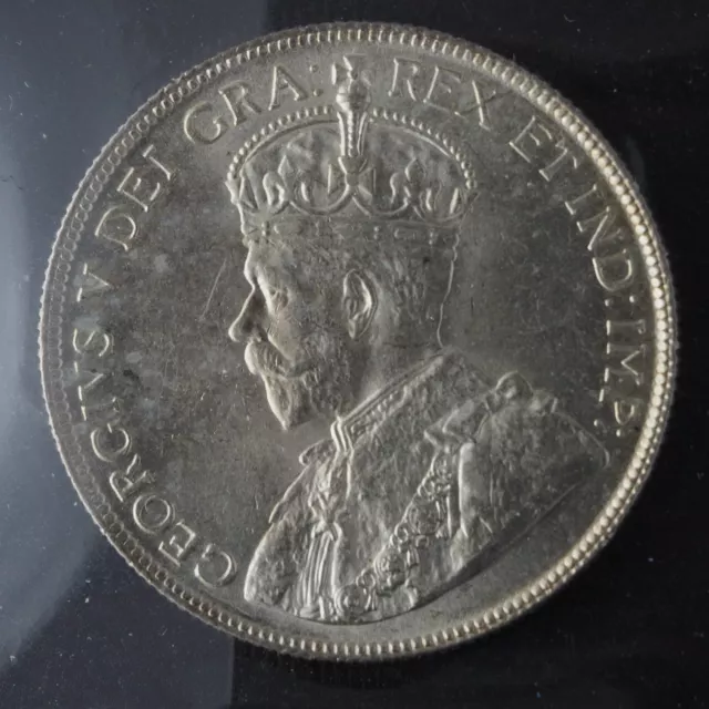 1917 Canada 50 Cent Silver Coin CCCS - MS-60