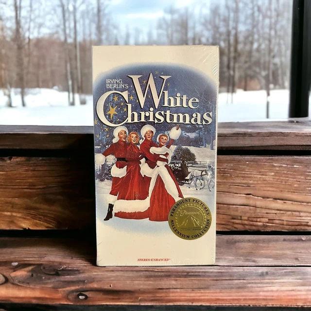 IRVING BERLIN'S WHITE CHRISTMAS Vintage Holiday VHS Tape (Millennium