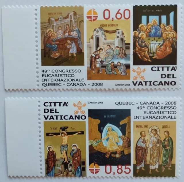 Vaticano Serie QEBEC CANADA 2008 Nuova -  Valore facciale € 1,45.