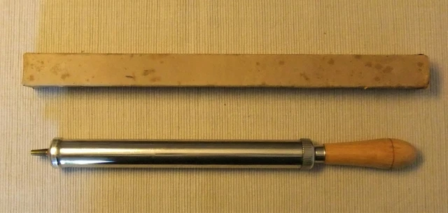 Gonfleur Ancien Pour Matelas LA HUTTE En Toile - Années 60/70 - Collector
