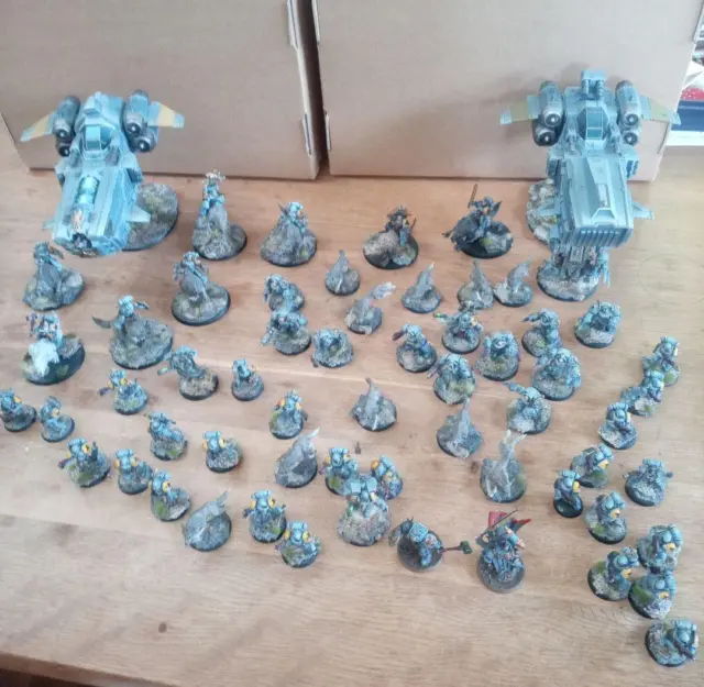 Space Wolves Army  - Warhammer 40k - awesome painting
