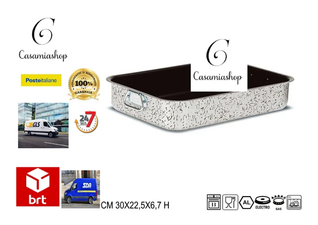 Tescoma Rostiera Saphir Con Griglia - Teglia 38x28 Cm, Rivestimento Antiaderente - Foto 9