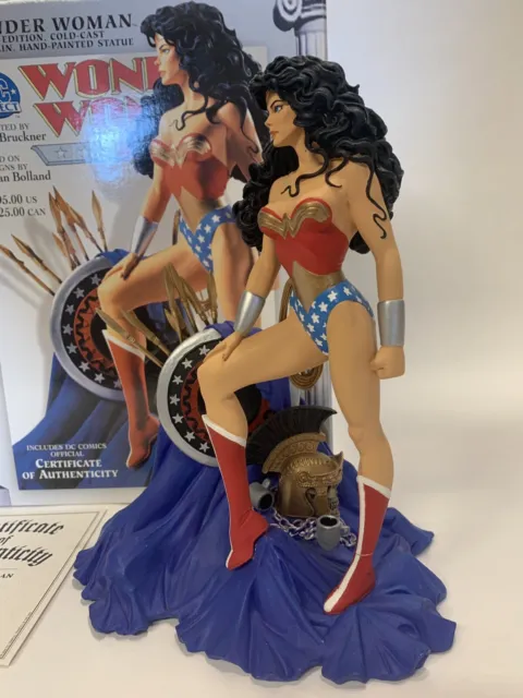 WONDER WOMAN DC Direct Full Size Statue Brian Bolland Limited /5000 DAMAGED