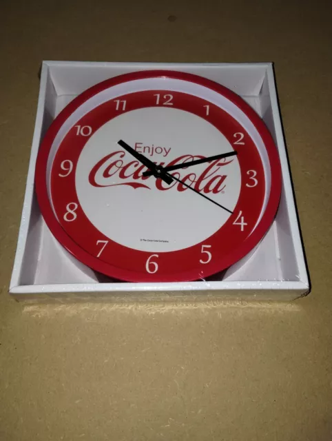 Orologio Pubblicitario da Parete         Coca-Cola  NUOVO