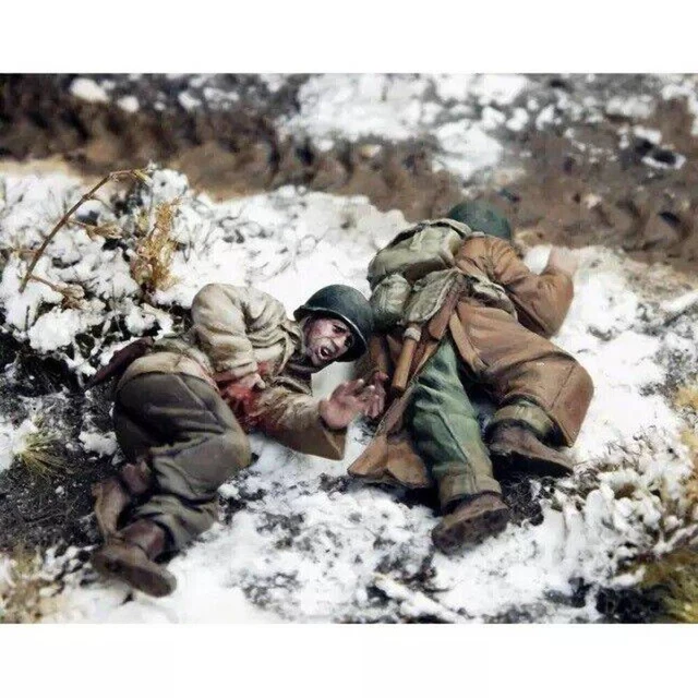 1/35 WWII US Tank Soldier résine modèle Kit non peint non