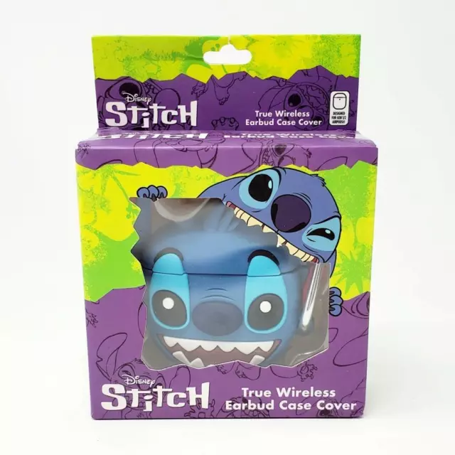 Disney Stitch True Wireless Earbud Case Cover - NEW in Box!  (Bin6)