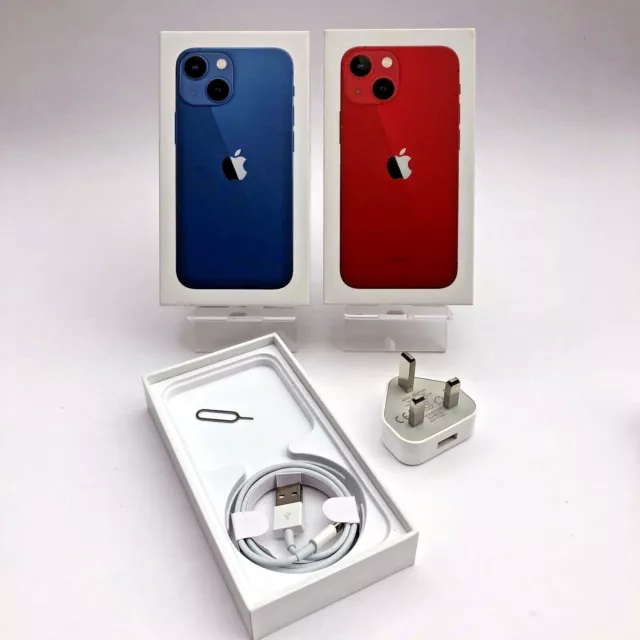 Original iPhone 13 Mini empty box with Accessories plus FREE sim key