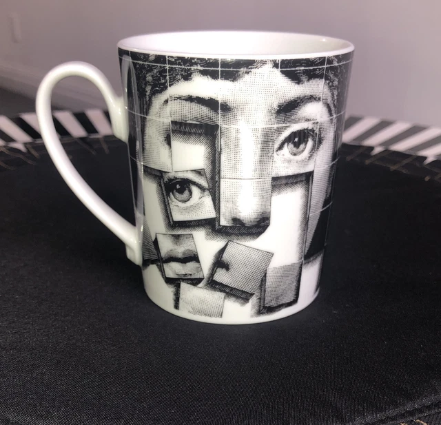 Rosenthal Fornasetti 3. 1/2” MUG..MOTIV 33 Rosenthal Fornasetti 3. 1/2” MUG..MOTIV 33