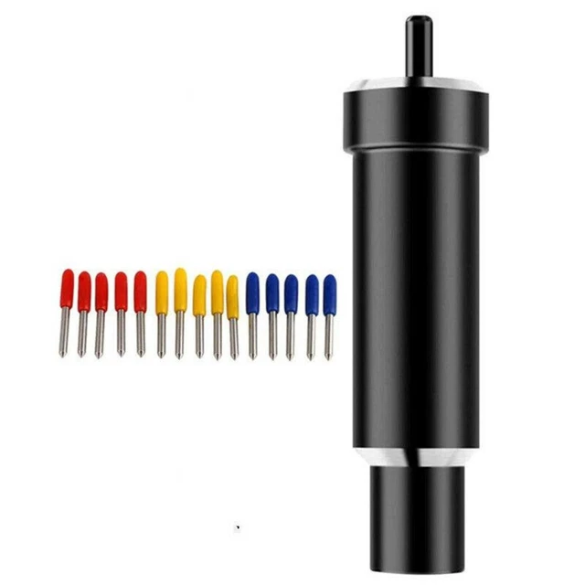 Soporte de cuchillo duradero carcasa rojo negro acero tungsteno amarillo hoja Maker