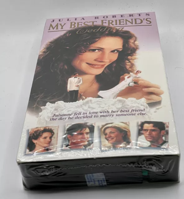 My Best Friends Wedding VHS 1997 Brand New Sealed Julia Roberts Cameron Diaz