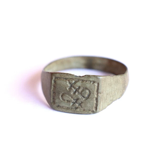 Precioso Anillo Romano Usado Por Sacerdotes