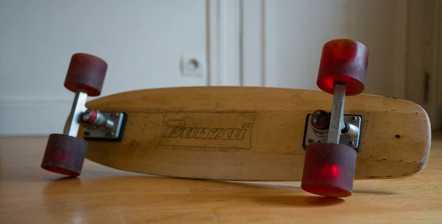 Skateboard Old School Banzaï – Années 70 – Original – Occasion