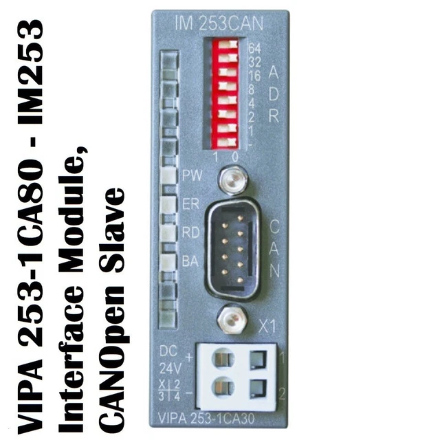 VIPA 253-1CA80 - IM253 Interface Module, CANOpen Slave New in original Box