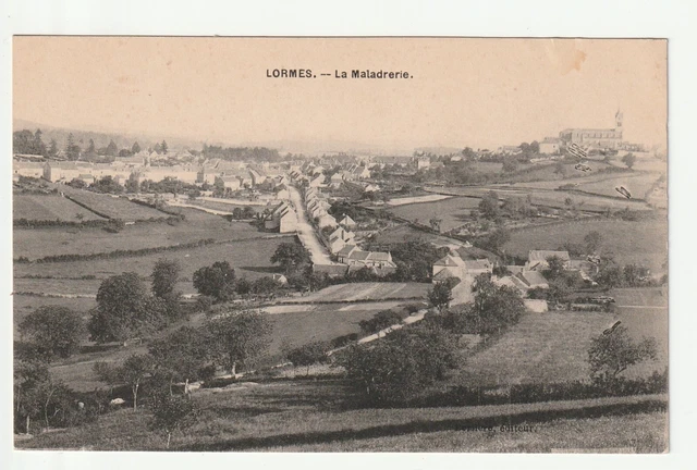 LORMES - Nievre - CPA 58 - la Maladrerie