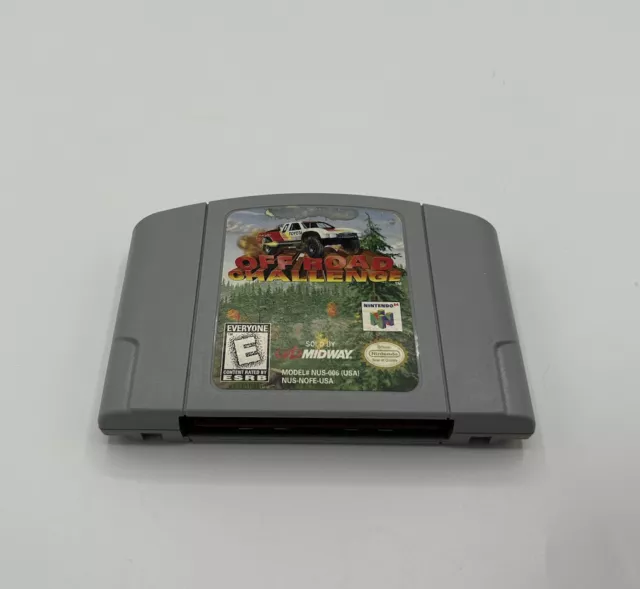 Off-Road Challenge Nintendo 64 N64 Midway Tested Off Road Cart Only TESTED