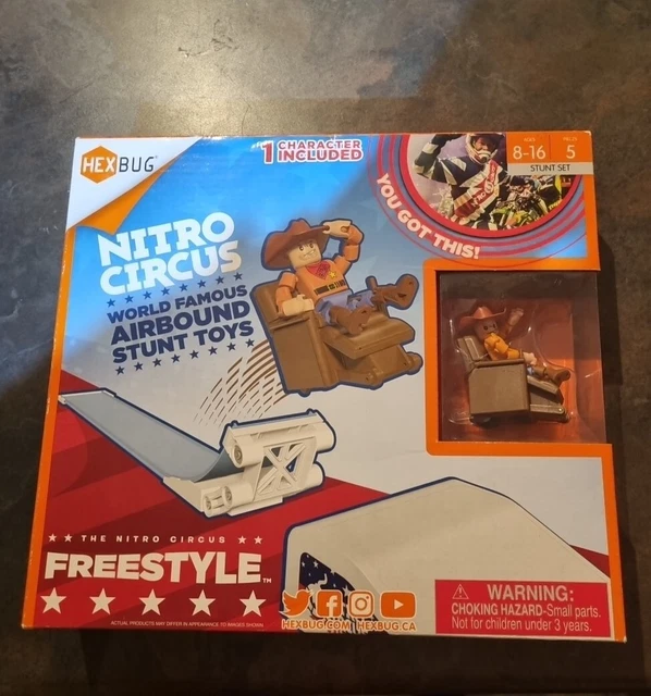 HEXBUG NITRO CIRCUS Set Freestyle figura de personaje Ted