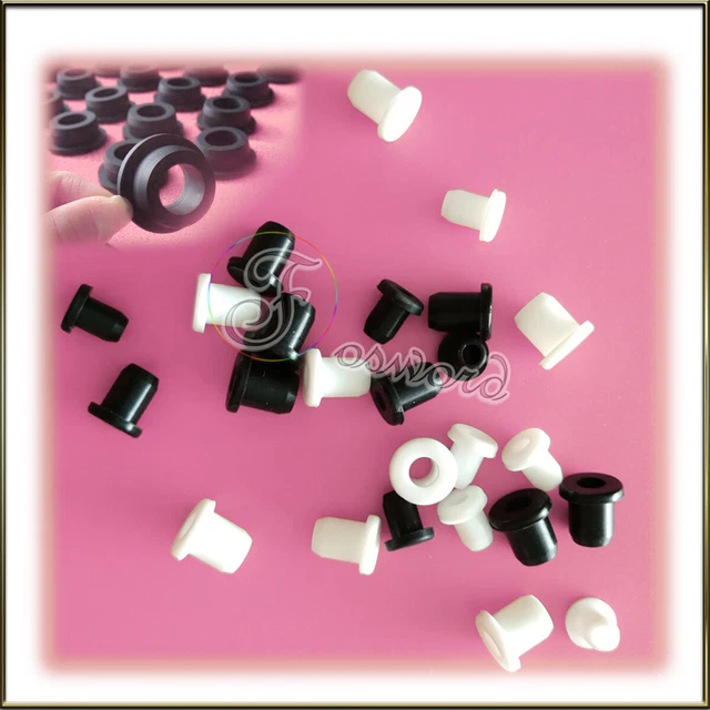 SILICONE RUBBER GROMMET Wiring Protect Open Blind Plug Bungs 5- 28mm