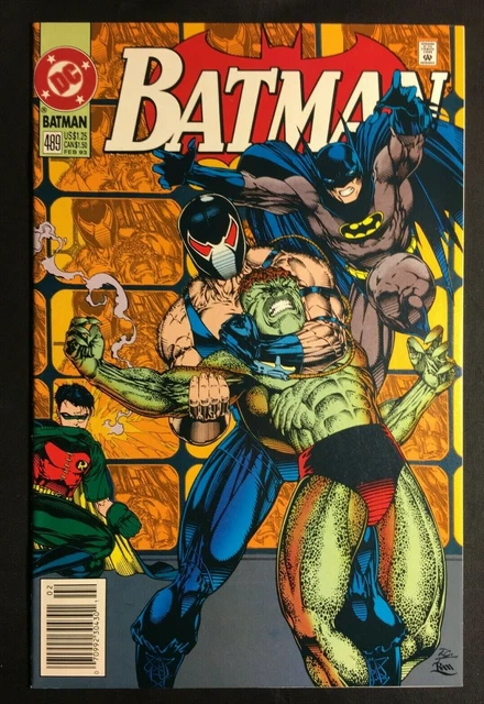 BATMAN 489 NEWSTAND KEY 2nd app BANE RARE V 1 AZRAEL DC COMICS JOKER ROBIN