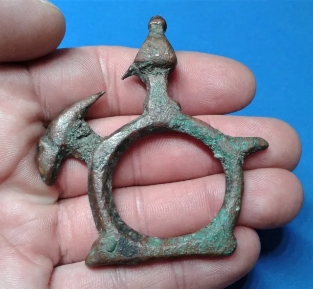 Animal Style  Ancient Celtic Bronze Artifact