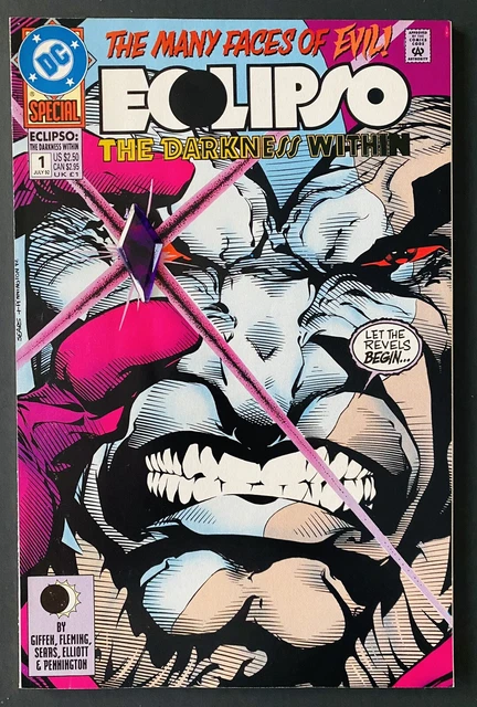 DC Comics: Eclipso the Darkness Within #1 |1992  Hard Gem Cover! NM