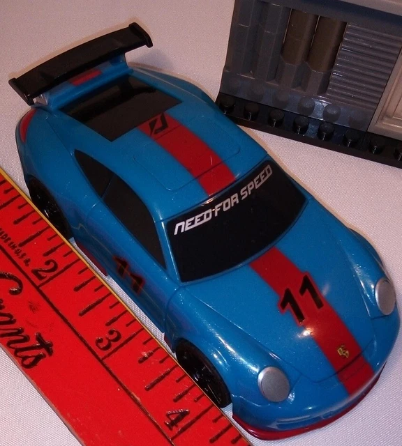 Mega Bloks Need For Speed Porsche 911 Gt3 Rs 95709 READ ONLY CAR MISSING PIECES