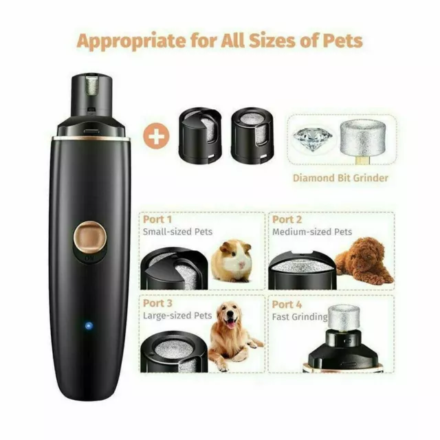 File Grinder Clippers Grooming Trimmer Tools Pet Claw Trimmer Dog Toe Nail