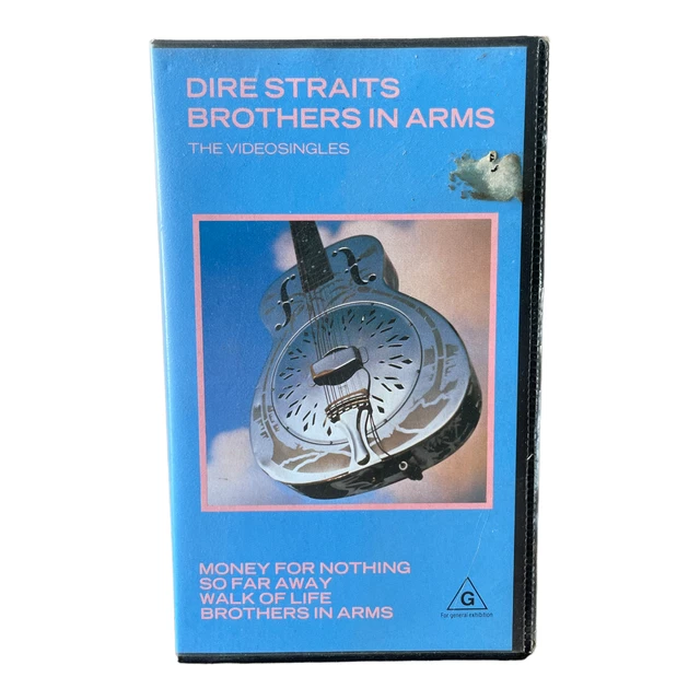 Dire Straits: Brothers in Arms 'The Videosingles' VHS - GC/Concert/Music 🐙