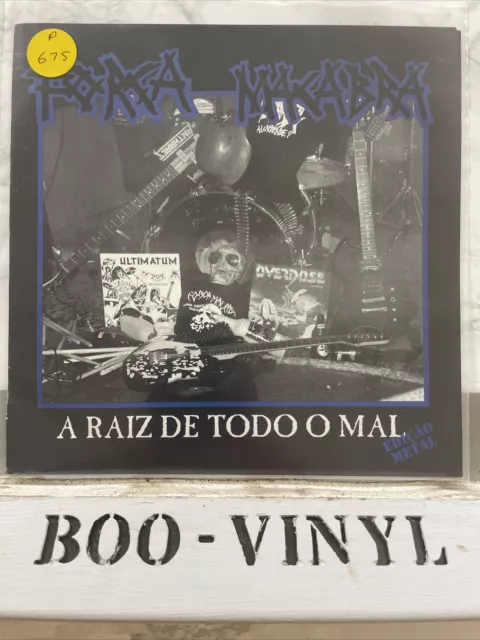 Força Macabra - A Raiz De Todo O Mal (METAL) 7"" Punk/Hardcore Vinyl NM/NM