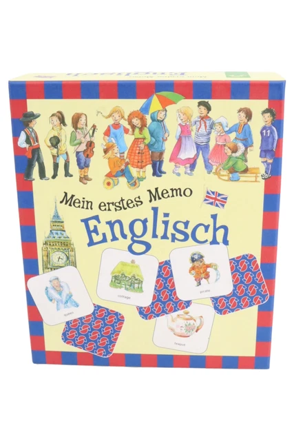Nathan Memo Lernspiel Für Kinder Ab 2 Jahren – Bilder Und Farben Kombinieren