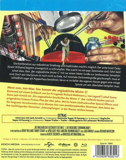 Die Unglaubliche Geschichte Des Mr C Ganzer Film DIE UNGLAUBLICHE GESCHICHTE des Mr. C (Blu-ray) - Universal Pictures