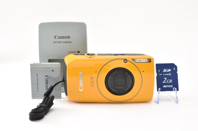 CANON IXY 30S White Compact Digital Camera Tested Working Seller